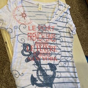 Charlotte Russe Anchor T-shirt